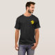 Rasta Reggae-Wappen mit gekrönter Löwe-Tasche T-Shirt (Vorne ganz)