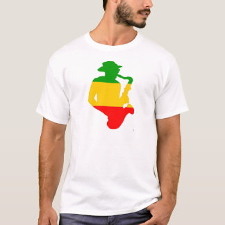 Rasta Saxophon T-Shirt