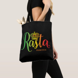 Rasta Script Tote Bag Tasche