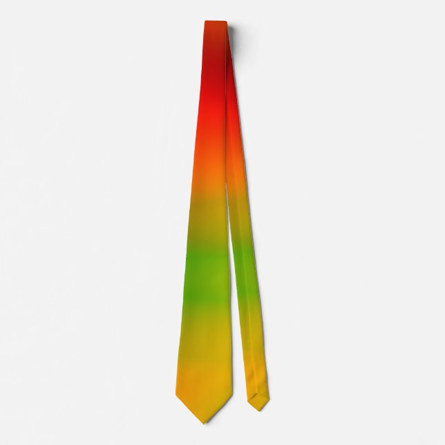 Rasta Splash of Color Krawatte (Vorderseite)