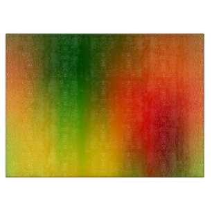 Rasta Splash of Color Schneidebrett
