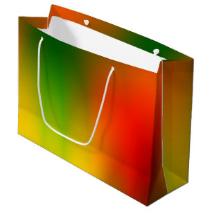 Rasta Spritzen der Farbe Große Geschenktüte