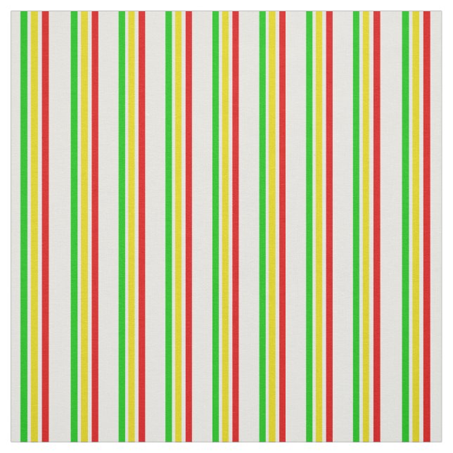 Rasta Stripes Gewebe Stoff (Muster)