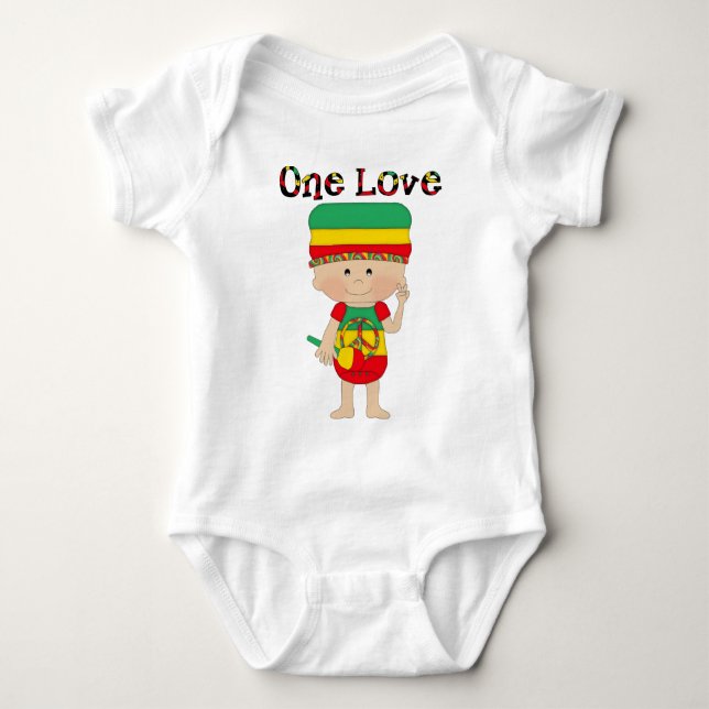 Rasta Themengeschenke und T-Shirts für Kinder, Erw (Vorderseite)