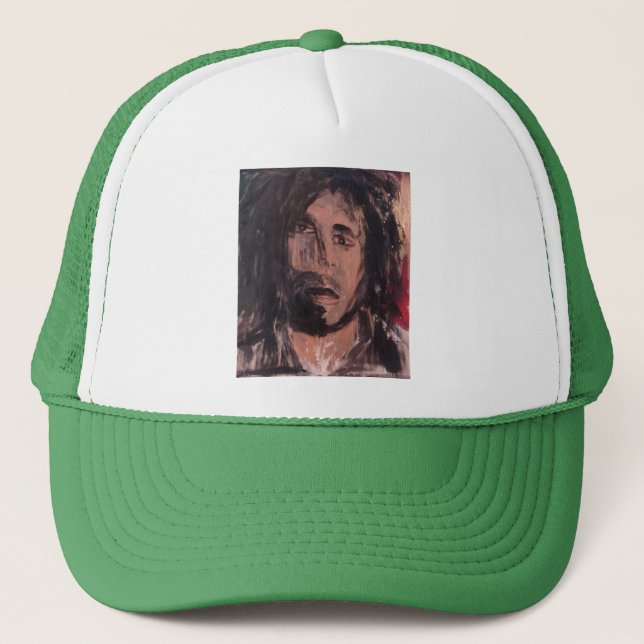 Rasta Truckerkappe (Vorderseite)