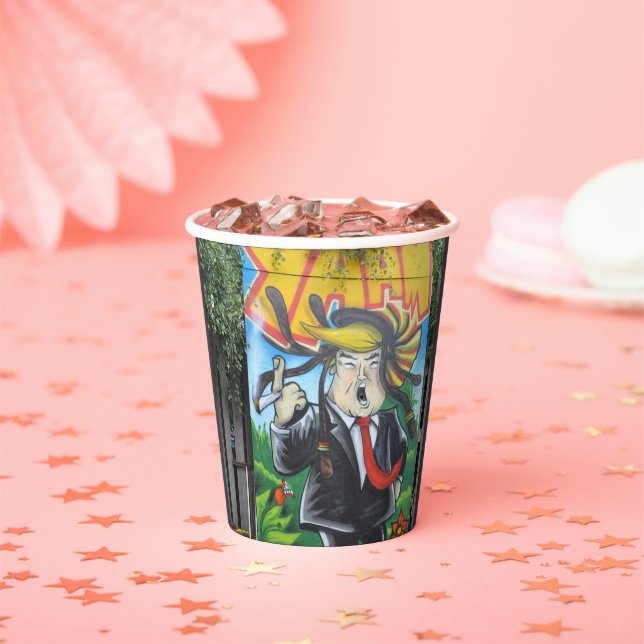Rasta Trump Pappbecher (Insitu)