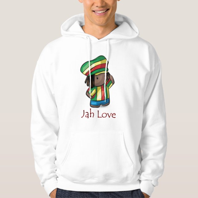 Rasta Übertreibungs-Kleidung Hoodie (Vorderseite)