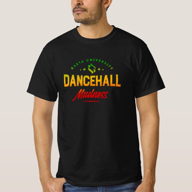 Rasta University Dancehall Madness Reggae T-Shirt (Vorderseite)