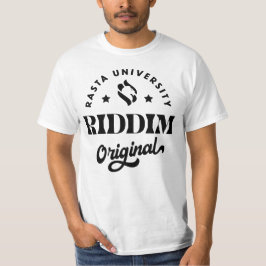 Rasta University Riddim Original Reggae T-Shirt