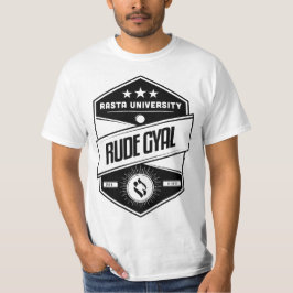 Rasta University Rude Gyal Good Vibes Reggae T-Shirt
