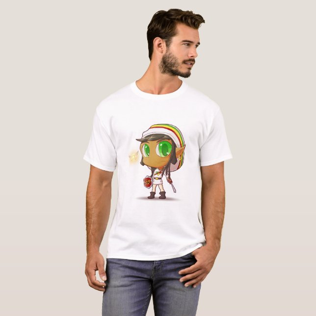 Rasta Verbindung - Legende des Zelda T-Shirt (Vorne ganz)