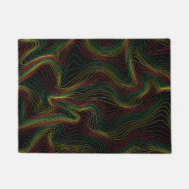 Rasta Waves Fußmatte