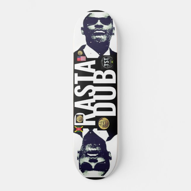 RASTADUB NUM Skateboard (Vorderseite)