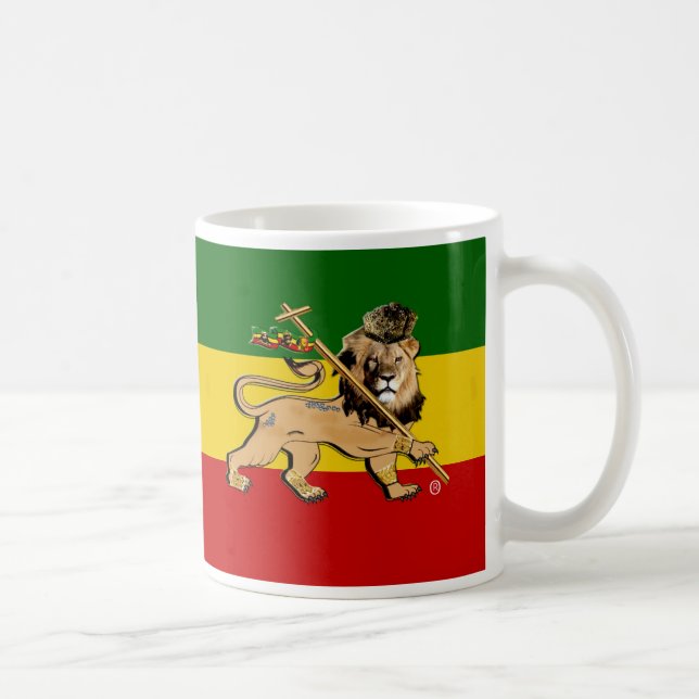 Rastafari Bob Marley Religion Tasse Tee Cup (Rechts)