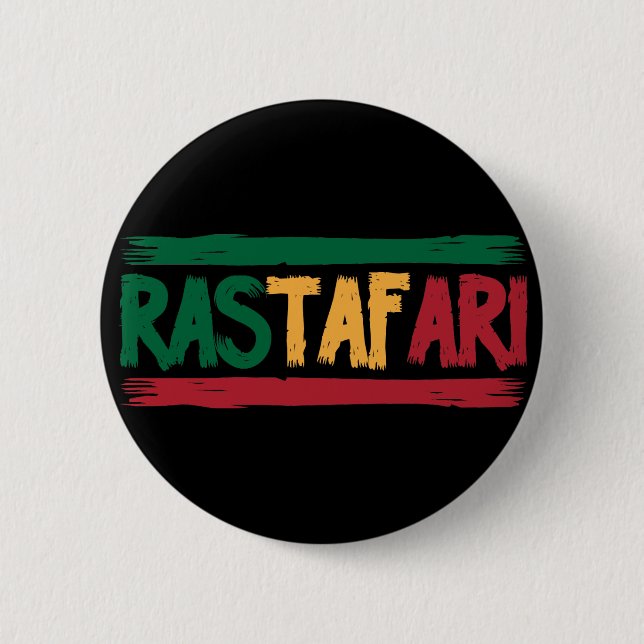 Rastafari Button (Vorderseite)