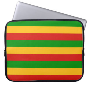 RASTAFARI FLAG FLAG FARBEN + Ihre Ideen Laptopschutzhülle