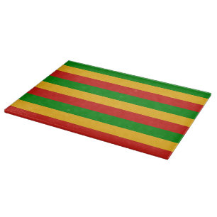 RASTAFARI FLAG FLAG FARBEN + Ihre Ideen Schneidebrett