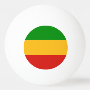 RASTAFARI FLAG FLAG FARBEN + Ihre Ideen Tischtennisball