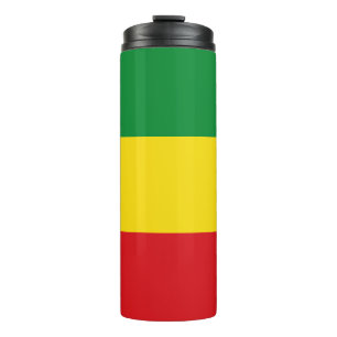 Rastafari-Flagge Rasta Äthiopien Thermosbecher