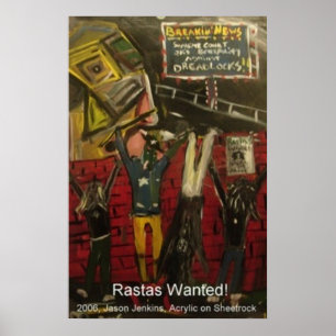 Rastafari gesucht poster