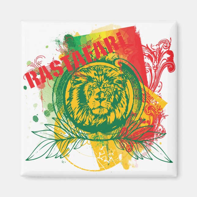 Rastafari Magnet (Vorne)
