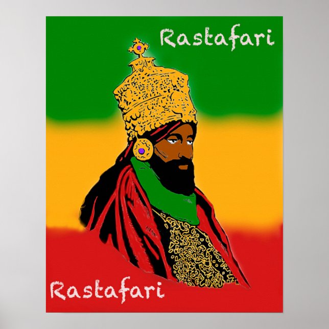Rastafari Majesty Poster (Vorne)