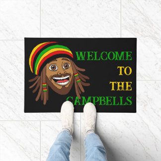 Rastafari Rasta Man Welcome Fußmatte