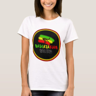 Rastafari-Rechte-Logo T-Shirt