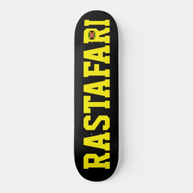 RASTAFARI Skateboard (Vorderseite)