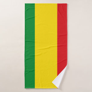 Rastafarian Flag Rasta Äthiopian Badehandtuch