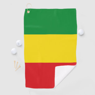 Rastafarian Flag Rasta Äthiopian Golfhandtuch