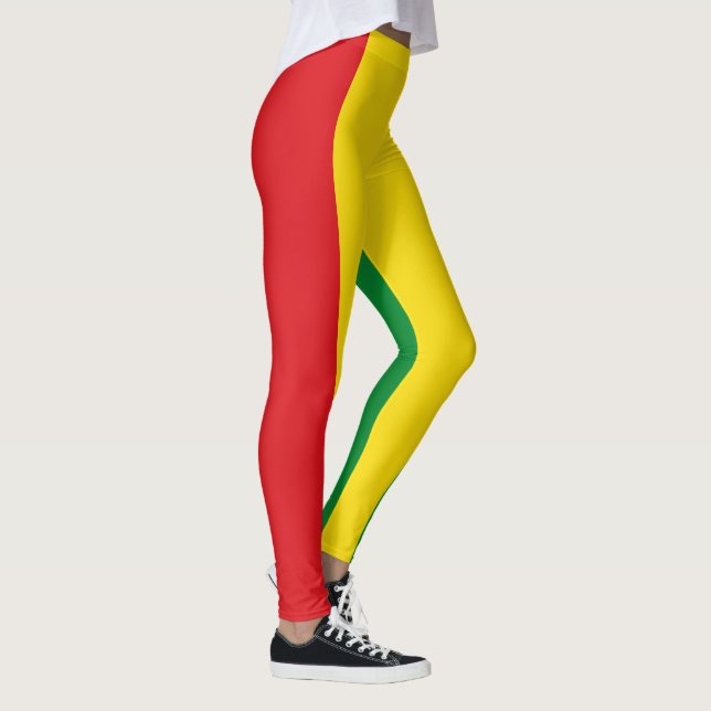 Rastafarian Flag Rasta Äthiopian Leggings (Rechts)