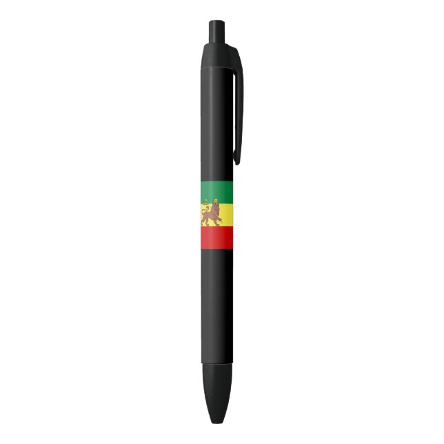 Rastafarian Flag (Rastafarianism) (Rasta) Kugelschreiber (Unterseite (Vertikal))