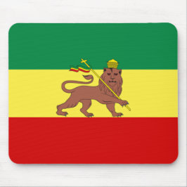 Rastafarian Flag (Rastafarianism) (Rasta) Mousepad