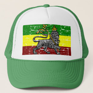 Rastafarian Flaggenentwurf Truckerkappe