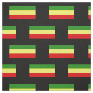 Rastafarian Stolz-Flagge Stoff