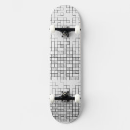 Raster gesperrt skateboard