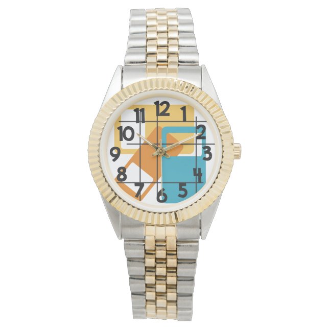 Rasterwinkel Armbanduhr (Vorderseite)