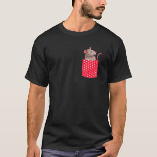 Rat Animal Niedlich Pocket Pet Besitzer Rodent Rat T-Shirt