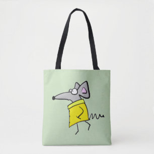 Rat auf dem Catwalk Tasche