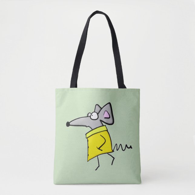 Rat auf dem Catwalk Tasche (Vorderseite)