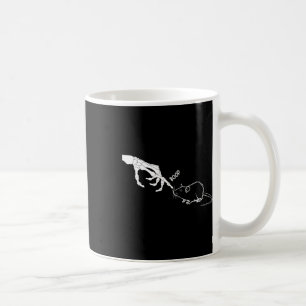 Rat Beängstigend Skeleton Hand Boop Spooky Hallowe Kaffeetasse
