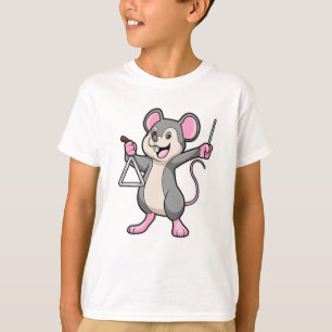 Rat bei Musik mit Triangel T-Shirt