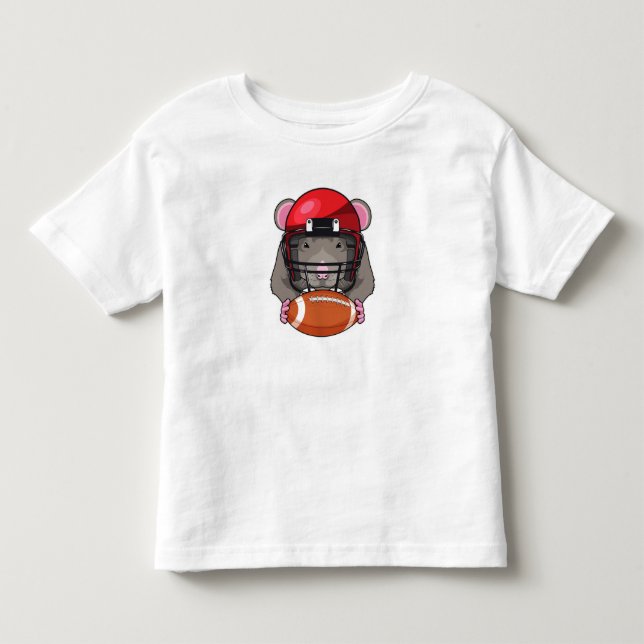 Rat beim Fußballsport Kleinkind T-shirt (Vorderseite)