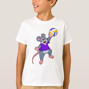 Rat beim Volleyball Sports T-Shirt