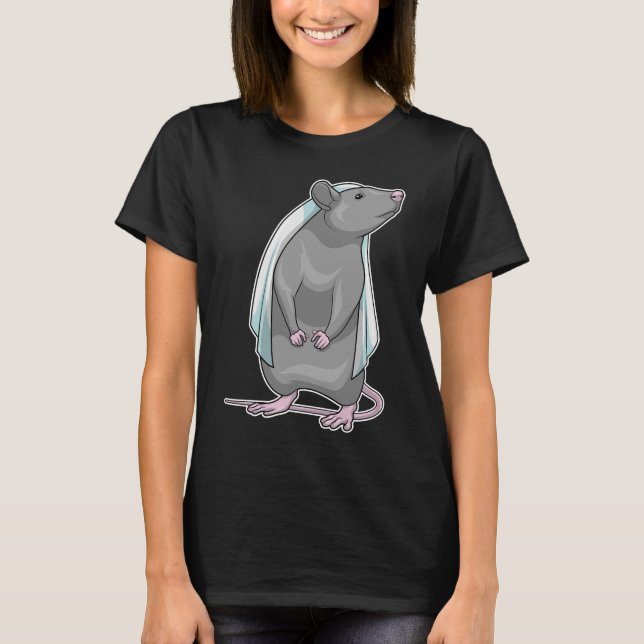 Rat Bride Wedding T-Shirt (Vorderseite)