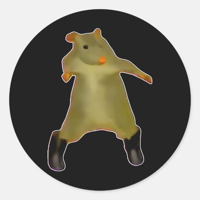 Rat Dance Meme 2025 Funny Trendy #ratdance 1 Runder Aufkleber (Vorderseite)