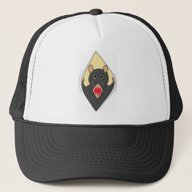 Rat dans un casquette (Devant)