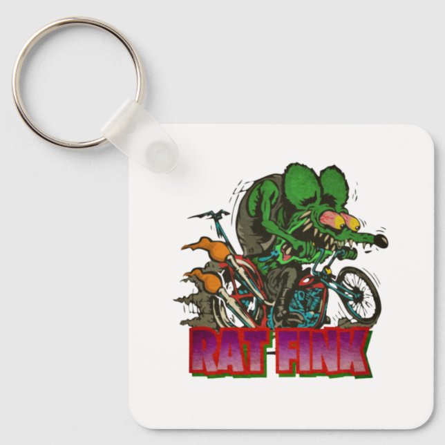 Rat Fink Vintag Schlüsselanhänger (Vorderseite)