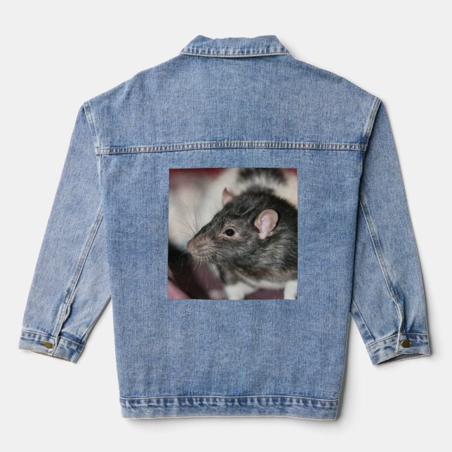 Rat Jeansjacke (Rückseite)